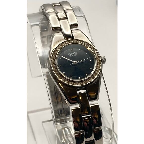 VTG Citizen Dress Womens Watch 23mm New Battery Wrist 5.5" WR 5930-S99001 - Picture 2 of 8